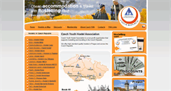 Desktop Screenshot of czechhostels.com